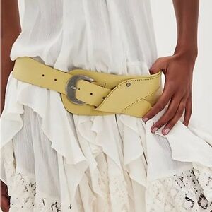 FREE PEOPLE Jericho Hip Belt in Pollen NWT M-L